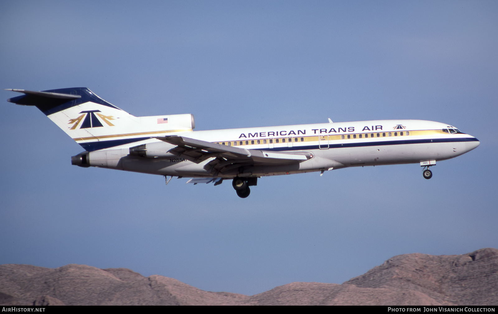 Aircraft Photo of N285AT | Boeing 727-22 | American Trans Air - ATA | AirHistory.net #692329