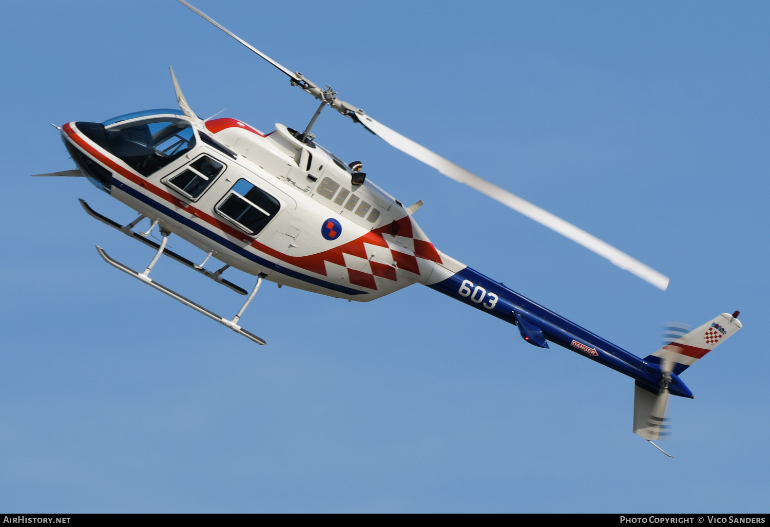 Aircraft Photo of 603 | Bell 206B JetRanger II | Croatia - Air Force | AirHistory.net #692357