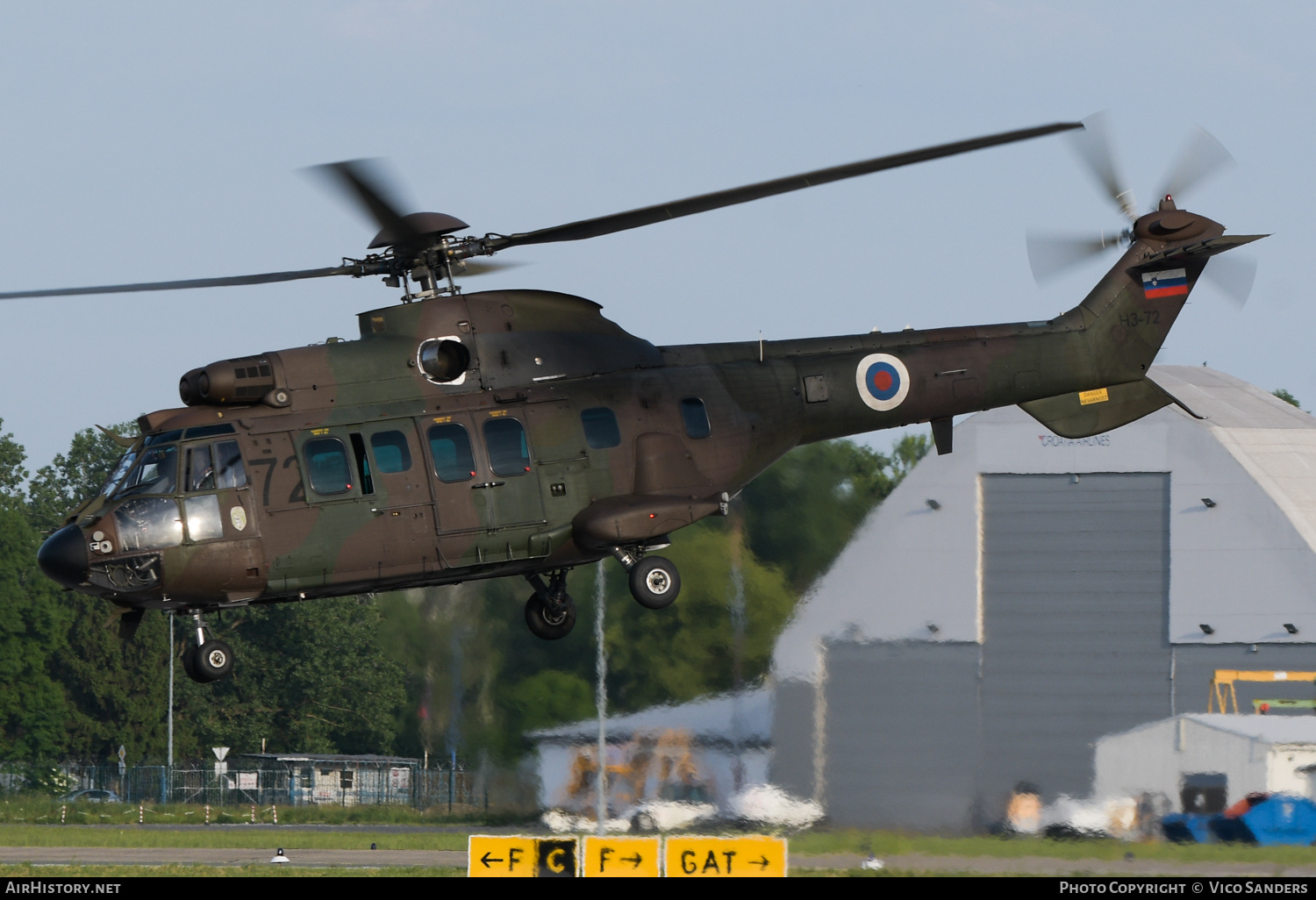 Aircraft Photo of H3-72 | Eurocopter AS-532AL Cougar | Slovenia - Air Force | AirHistory.net #692358