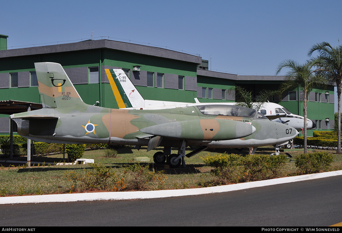 Aircraft Photo of 4507 | Embraer AT-26 Xavante | Brazil - Air Force | AirHistory.net #692373
