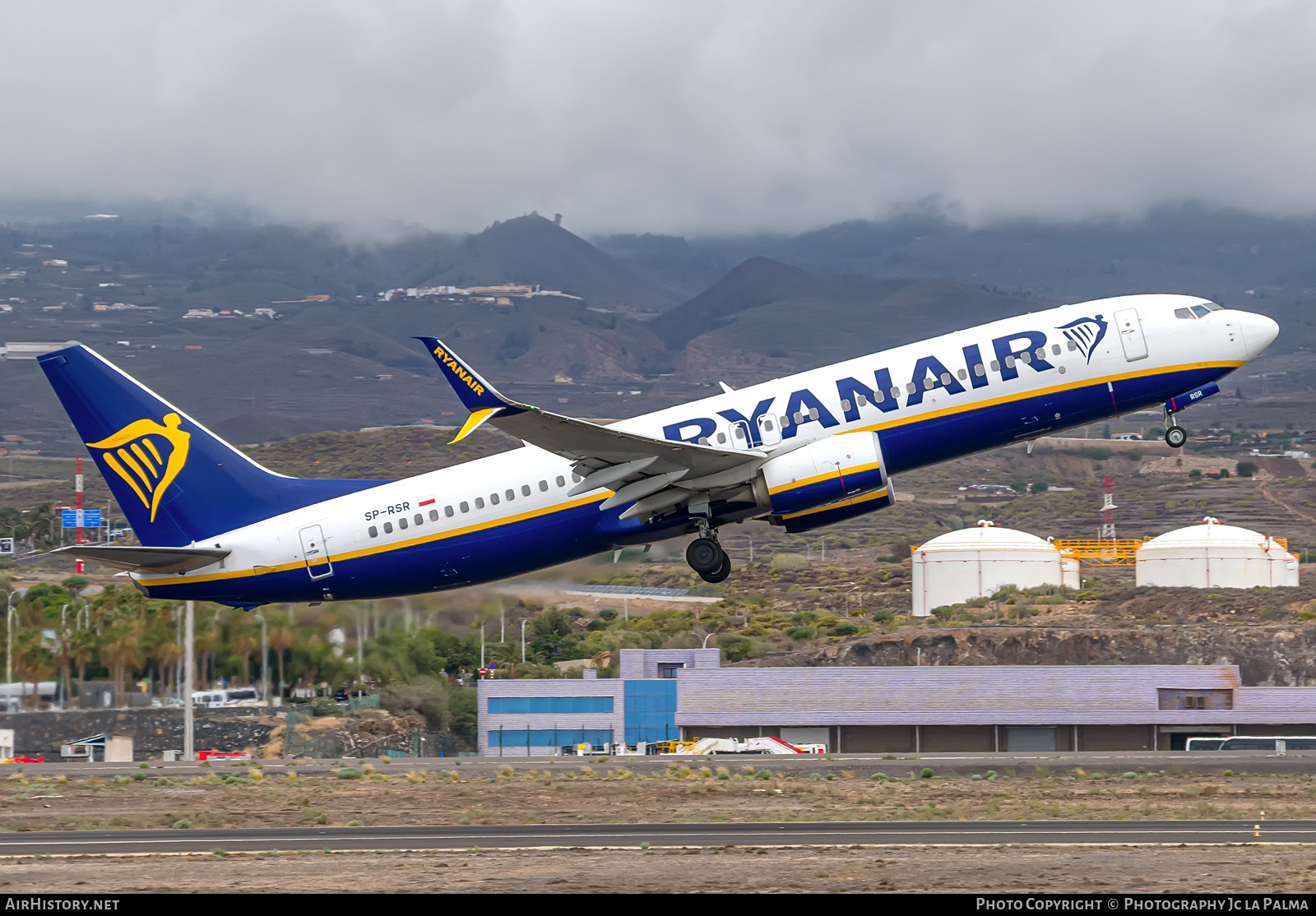 Aircraft Photo of SP-RSR | Boeing 737-8AS | Ryanair | AirHistory.net #692381