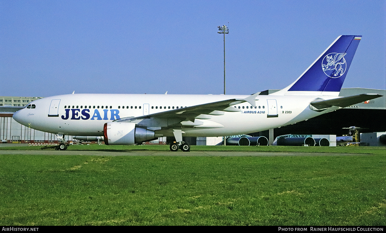 Aircraft Photo of B-2303 | Airbus A310-222 | Jes Air | AirHistory.net #692391