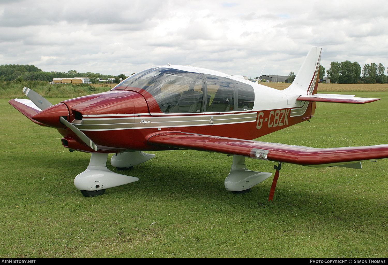 Aircraft Photo of G-CBZK | Robin DR-400-180 Regent | AirHistory.net #692447