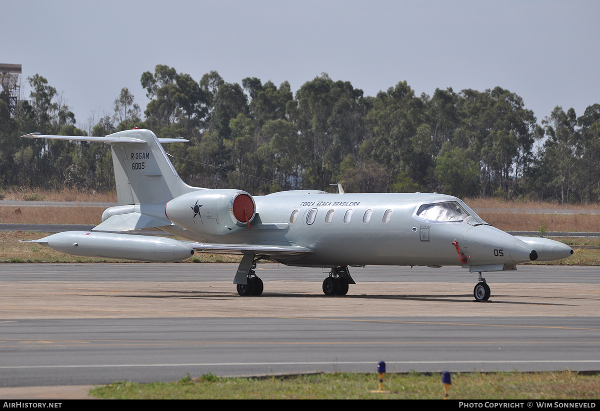 Aircraft Photo of 6005 | Learjet R-35AM (35A) | Brazil - Air Force | AirHistory.net #692452