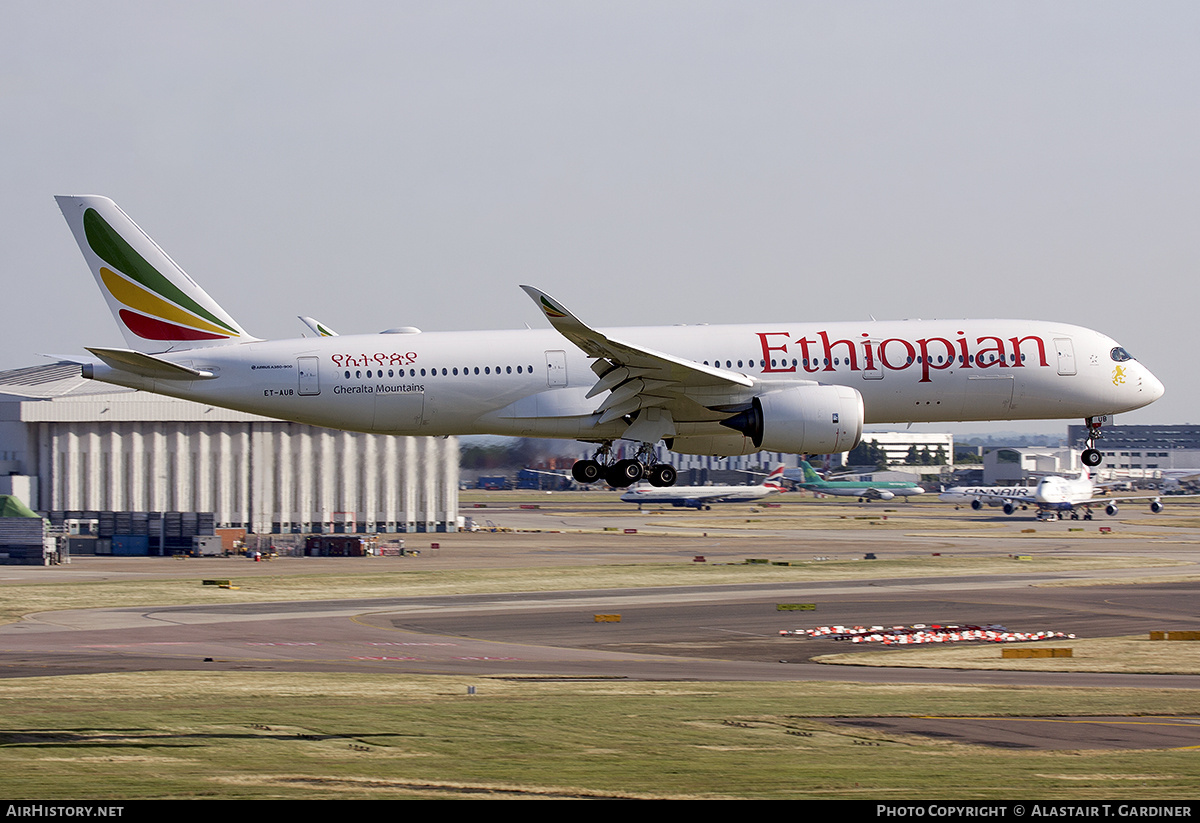 Aircraft Photo of ET-AUB | Airbus A350-941 | Ethiopian Airlines | AirHistory.net #692454
