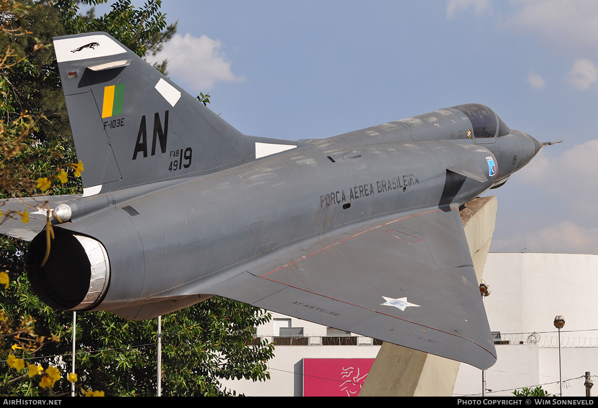 Aircraft Photo of 4919 | Dassault F-103E | Brazil - Air Force | AirHistory.net #692458