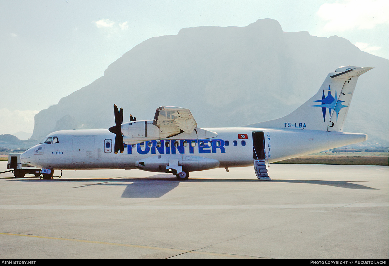 Aircraft Photo of TS-LBA | ATR ATR-42-300 | Tuninter | AirHistory.net #692467
