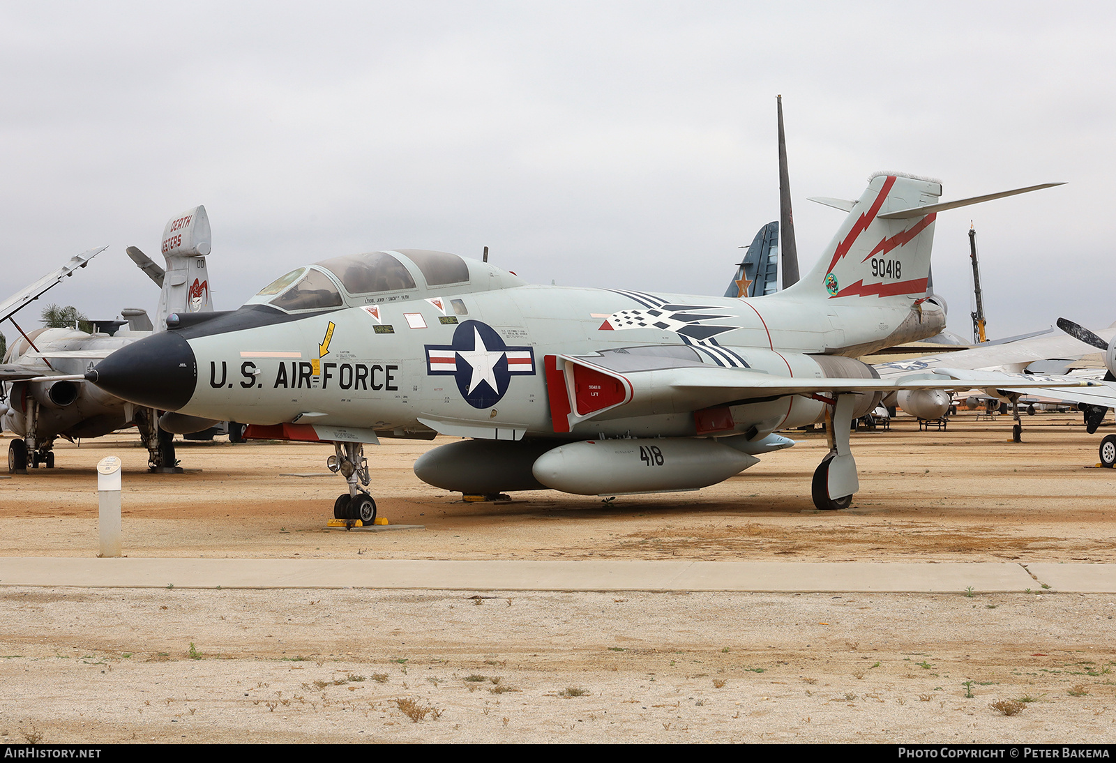 Aircraft Photo of 59-0418 / 90418 | McDonnell F-101B Voodoo | USA - Air Force | AirHistory.net #692469