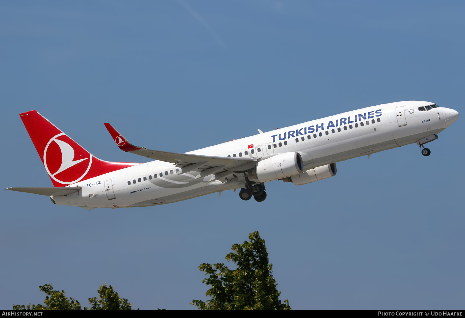 Aircraft Photo of TC-JGC | Boeing 737-8F2 | Turkish Airlines | AirHistory.net #692478