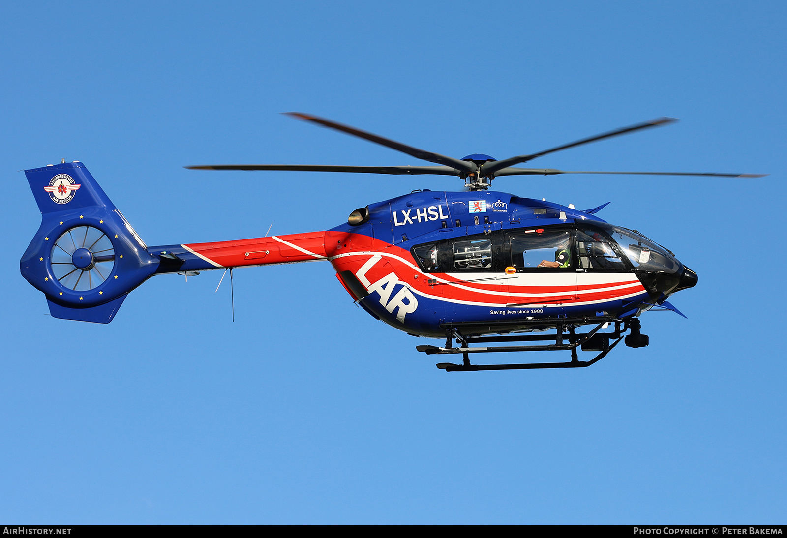 Aircraft Photo of LX-HSL | Airbus Helicopters H-145 (BK-117D-3) | LAR - Luxembourg Air Rescue | AirHistory.net #692487