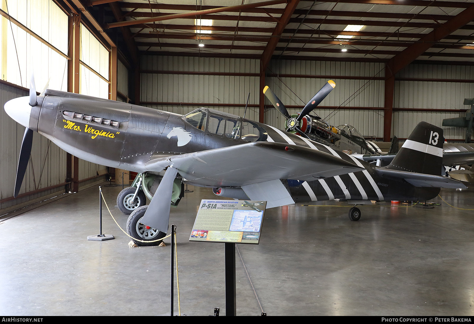 Aircraft Photo of N4235Y / NX4235Y | North American P-51A Mustang | USA - Air Force | AirHistory.net #692498