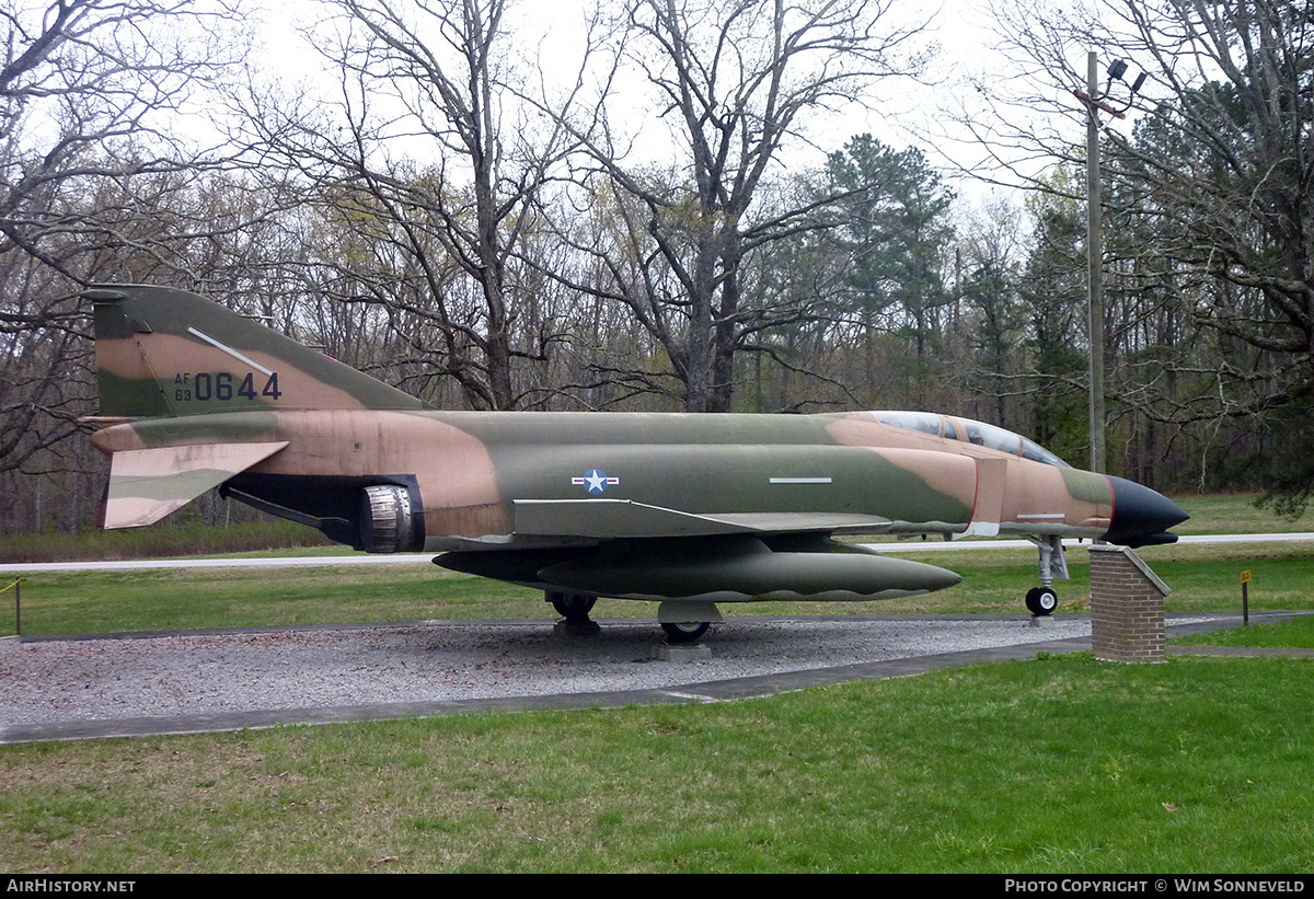 Aircraft Photo of 63-7644 / AF63-0644 | McDonnell F-4C Phantom II | USA - Air Force | AirHistory.net #692500