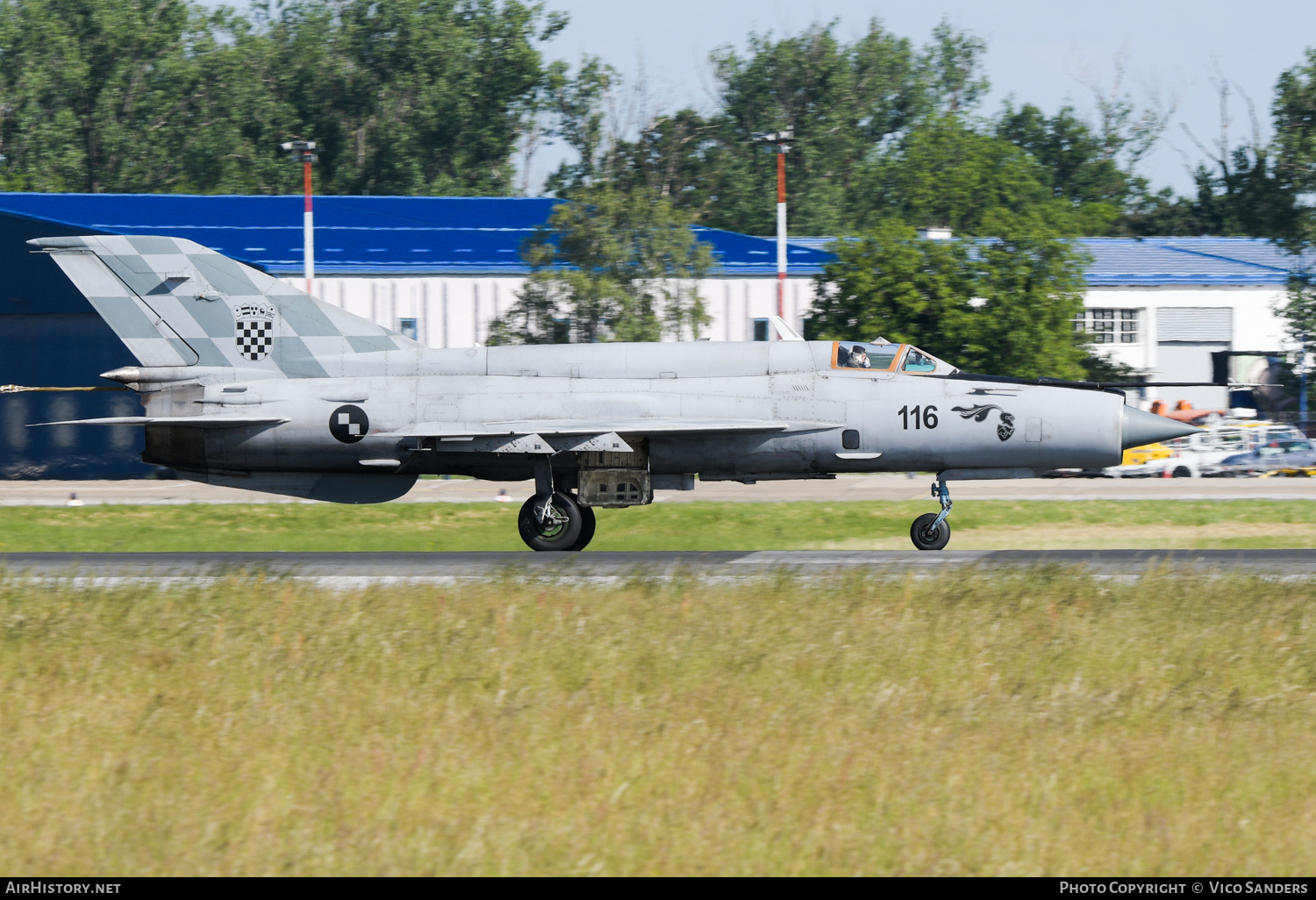 Aircraft Photo of 116 | Mikoyan-Gurevich MiG-21bisD | Croatia - Air Force | AirHistory.net #692528