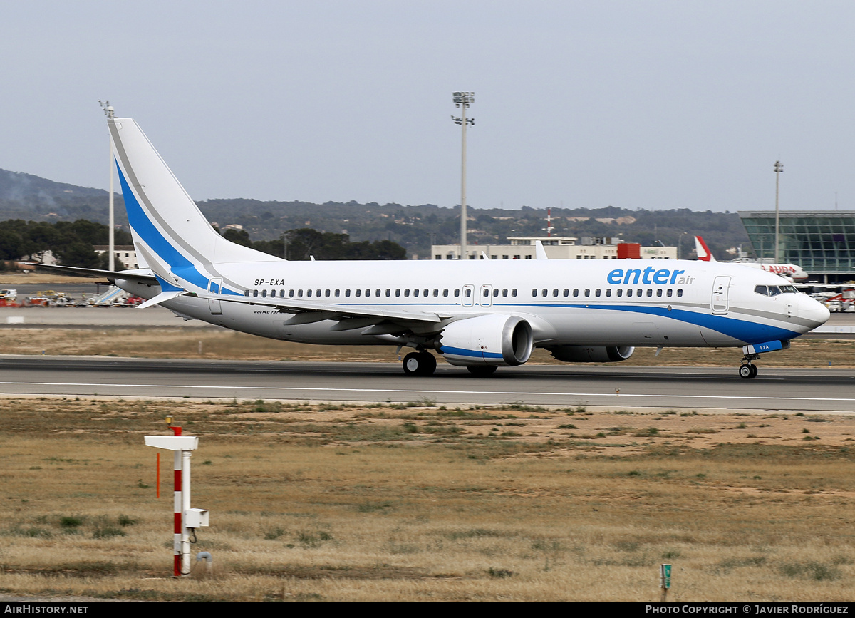 Aircraft Photo of SP-EXA | Boeing 737-8 Max 8 | Enter Air | AirHistory.net #692533