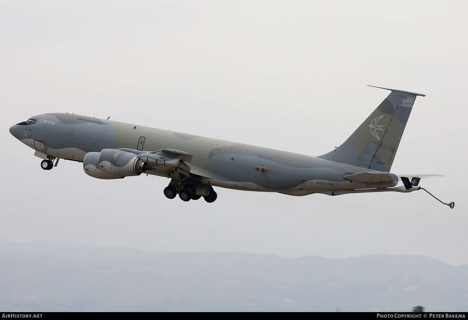 Aircraft Photo of N572MA / 59-1454 | Boeing KC-135R Stratotanker | Metrea | AirHistory.net #692539