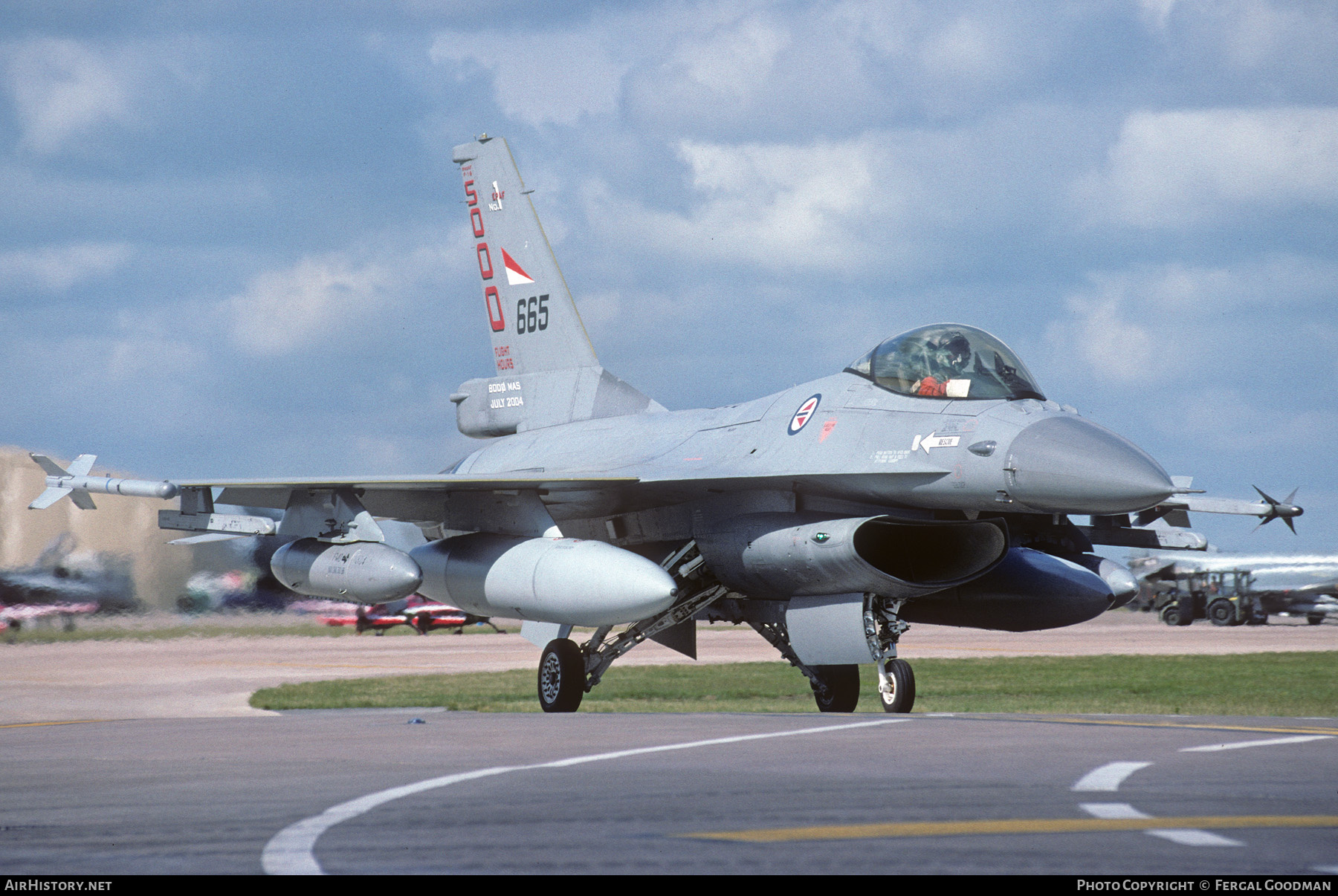 Aircraft Photo of 665 | General Dynamics F-16AM Fighting Falcon | Norway - Air Force | AirHistory.net #692581