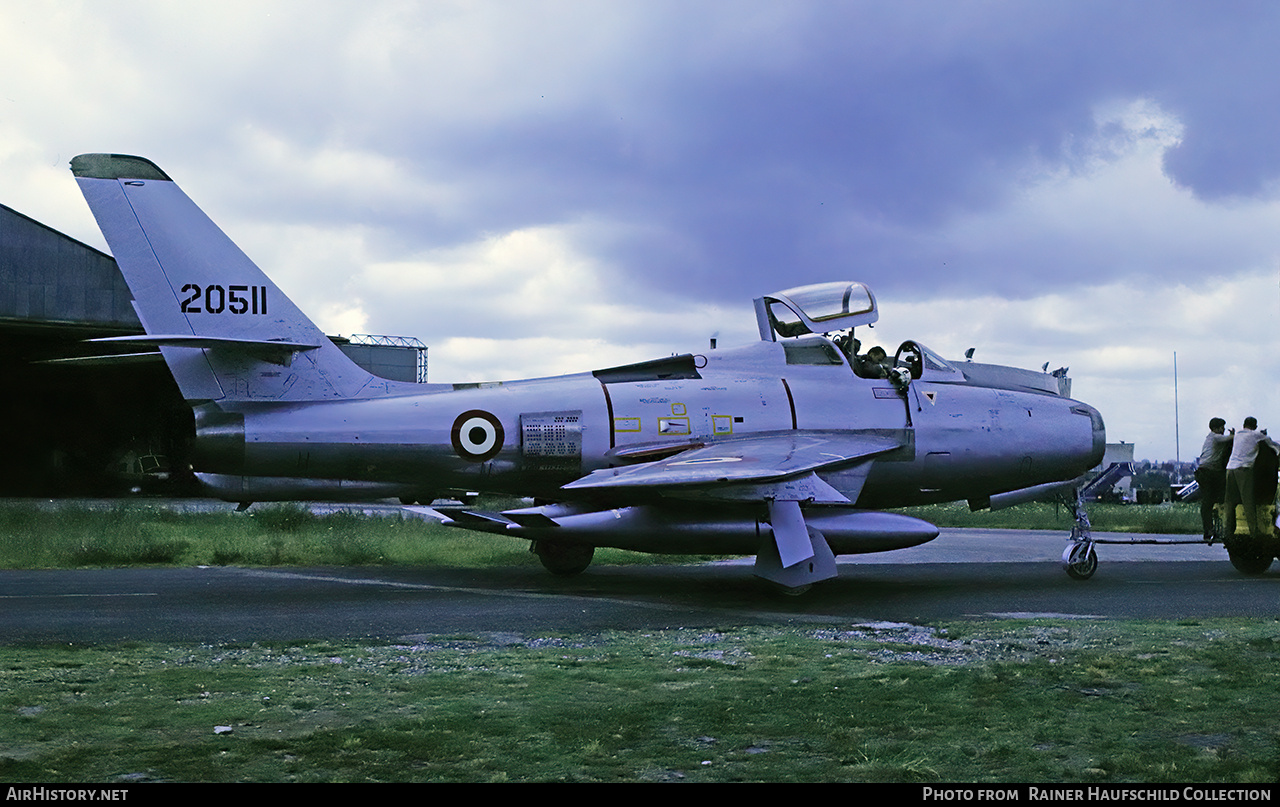 Aircraft Photo of MM20511 / 20511 | Republic F-84F Thunderstreak | Italy - Air Force | AirHistory.net #692588