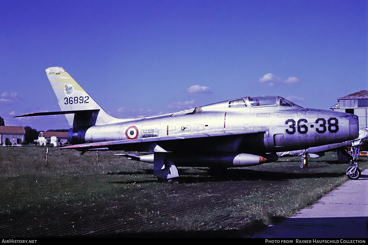 Aircraft Photo of MM36892 / 36892 | Republic F-84F Thunderstreak | Italy - Air Force | AirHistory.net #692589