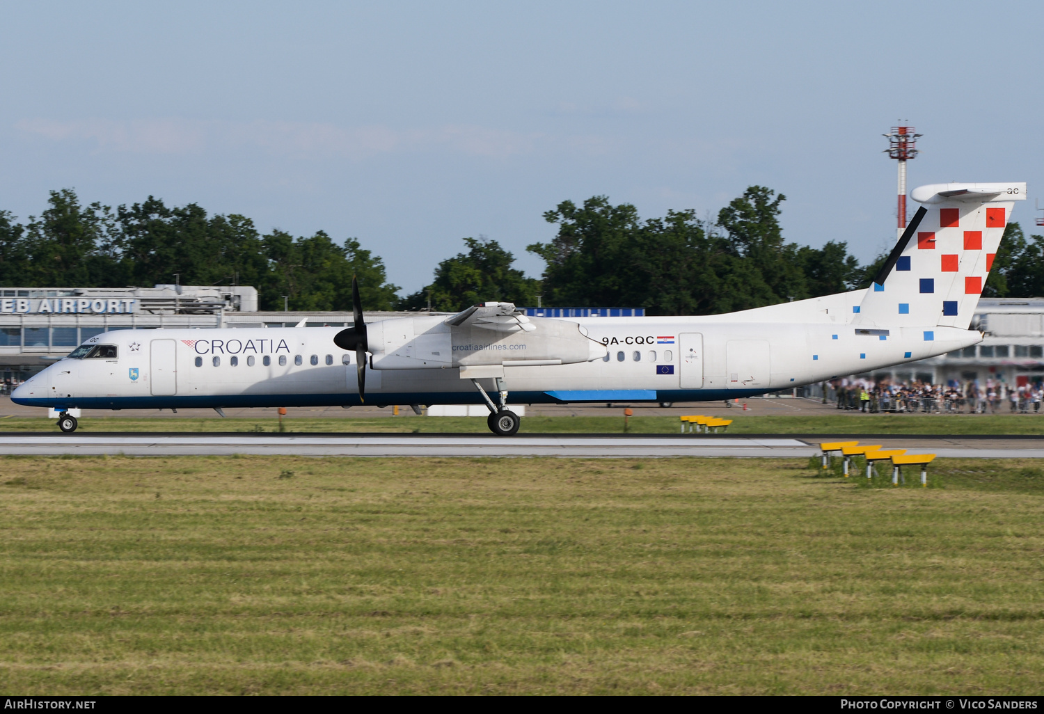 Aircraft Photo of 9A-CQC | Bombardier DHC-8-402 Dash 8 | Croatia Airlines | AirHistory.net #692607