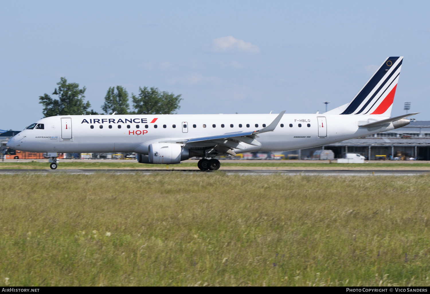 Aircraft Photo of F-HBLO | Embraer 190STD (ERJ-190-100STD) | Air France | AirHistory.net #692608