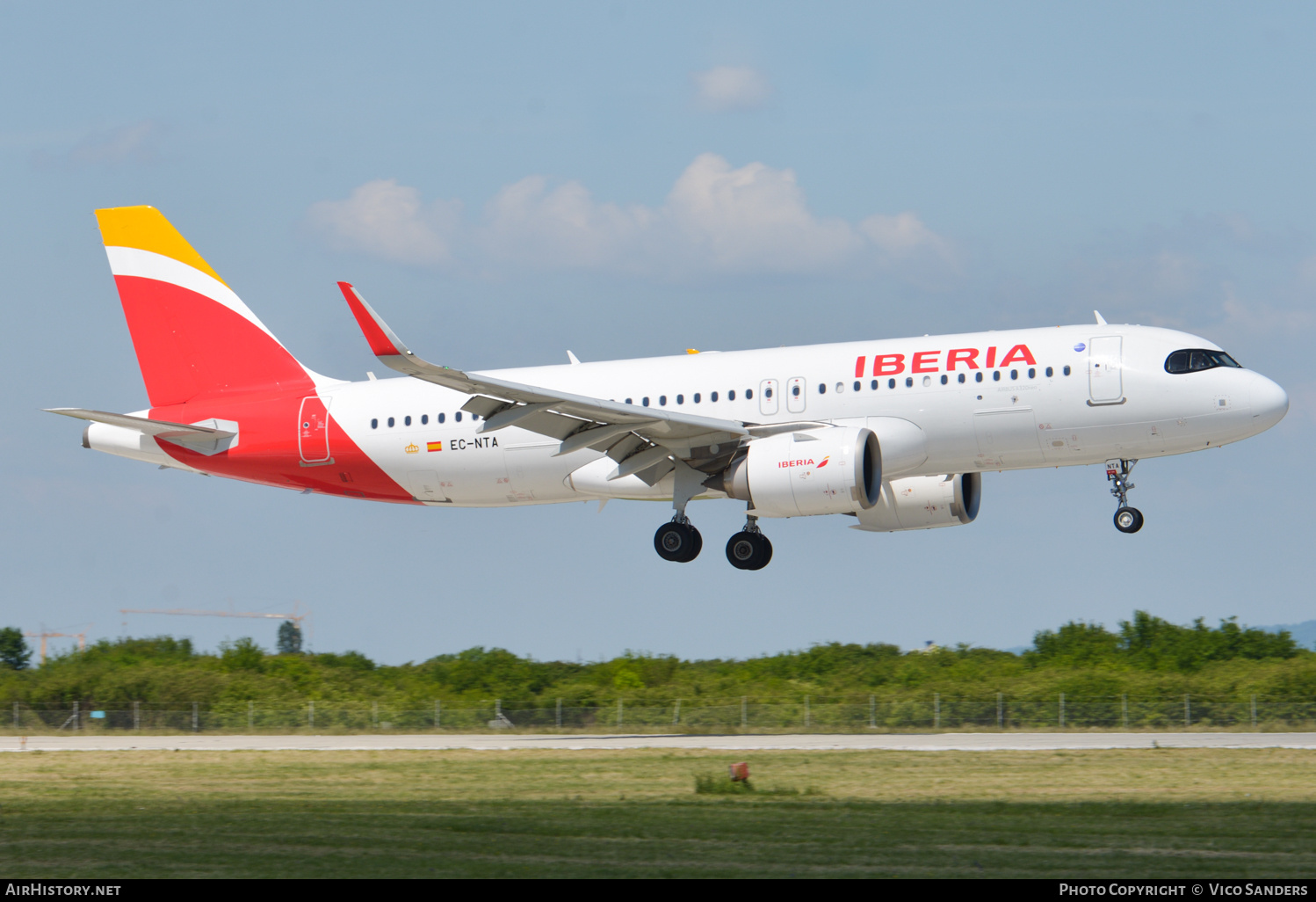 Aircraft Photo of EC-NTA | Airbus A320-251N | Iberia | AirHistory.net #692612