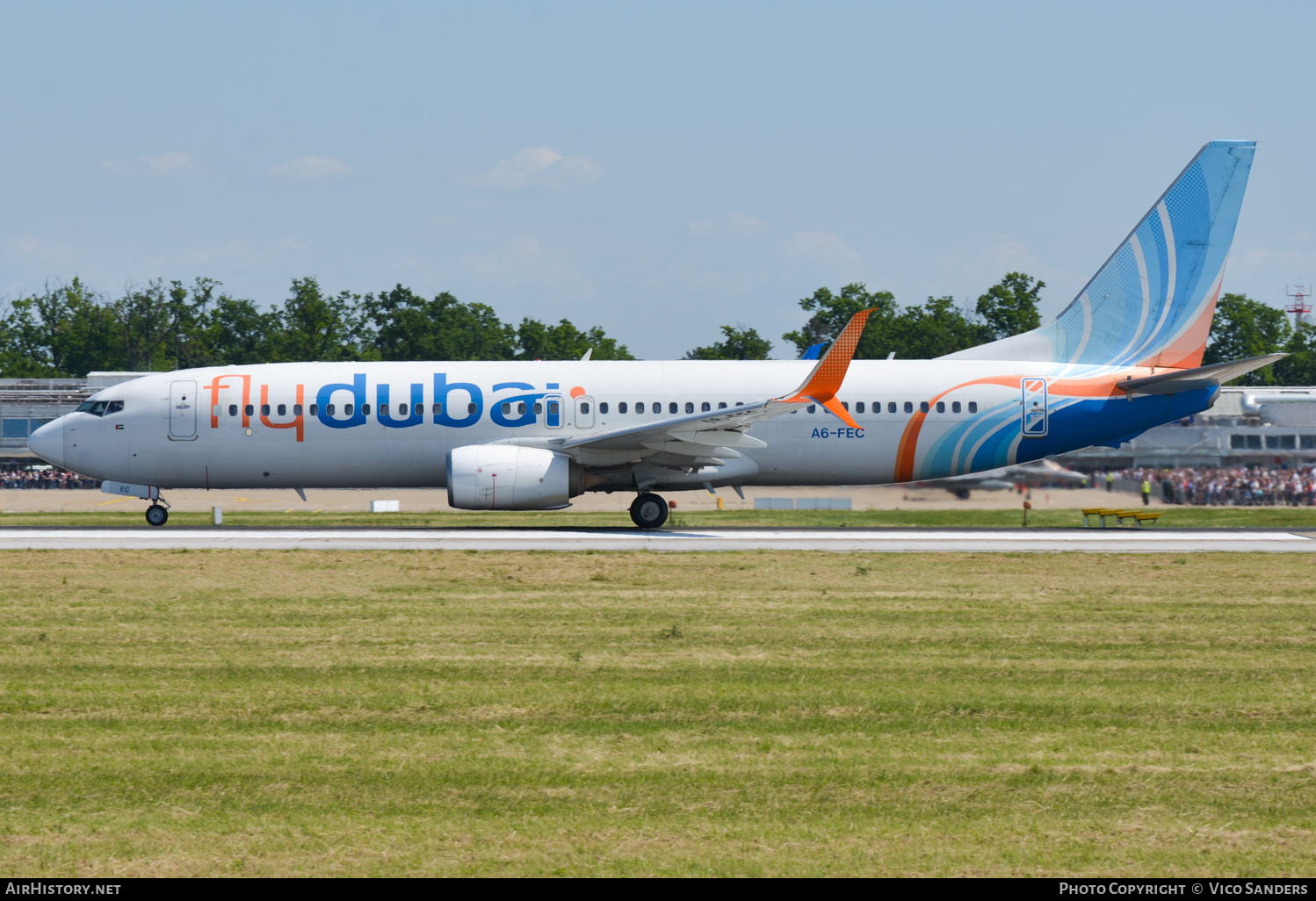 Aircraft Photo of A6-FEC | Boeing 737-8KN | Flydubai | AirHistory.net #692618