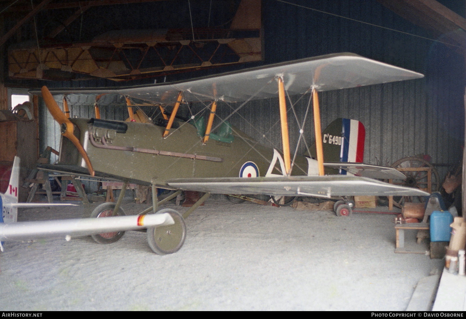 Aircraft Photo of Not known / C6490 | Replica Plans SE-5A | AirHistory.net #692644