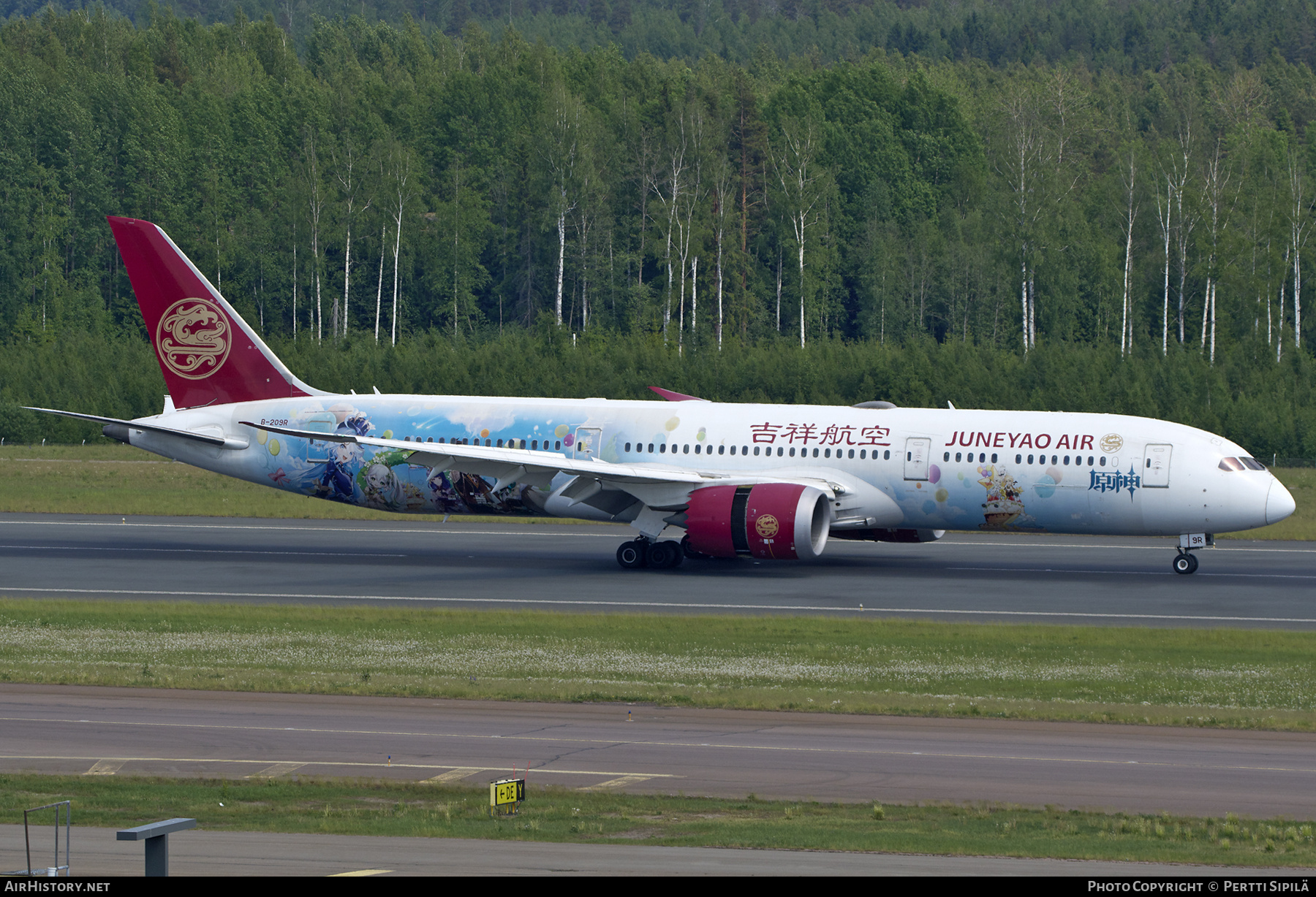Aircraft Photo of B-209R | Boeing 787-9 Dreamliner | Juneyao Airlines | AirHistory.net #692664
