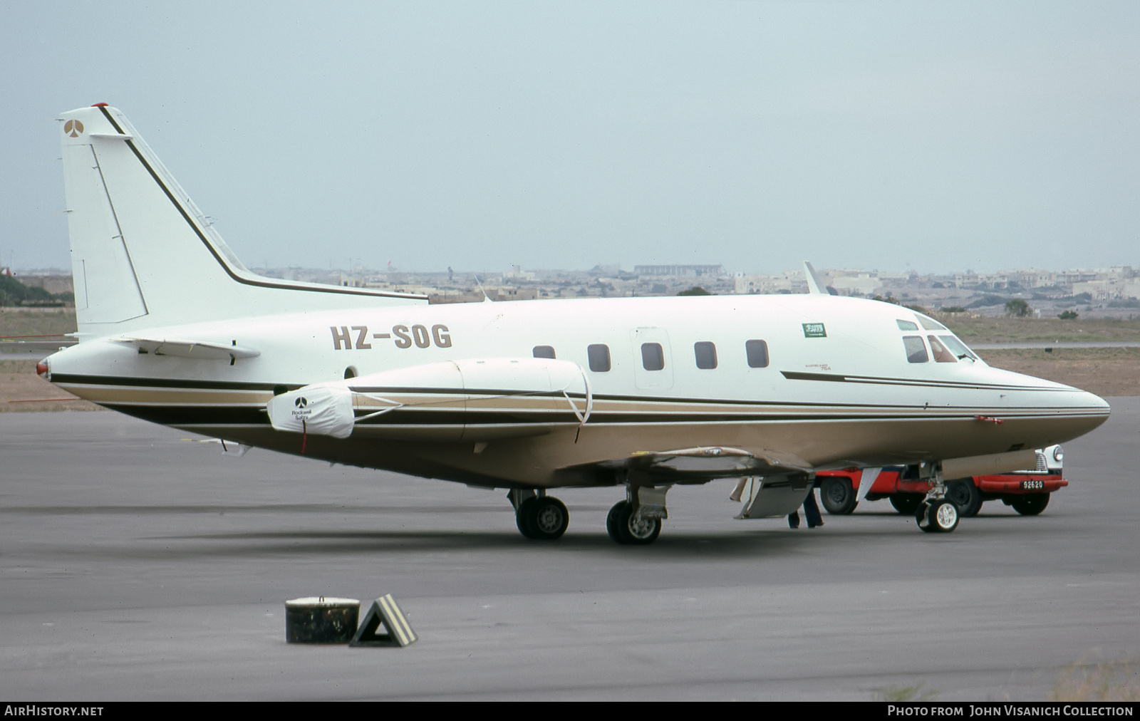 Aircraft Photo of HZ-SOG | North American Rockwell NA-380 Sabreliner 75A | AirHistory.net #692667