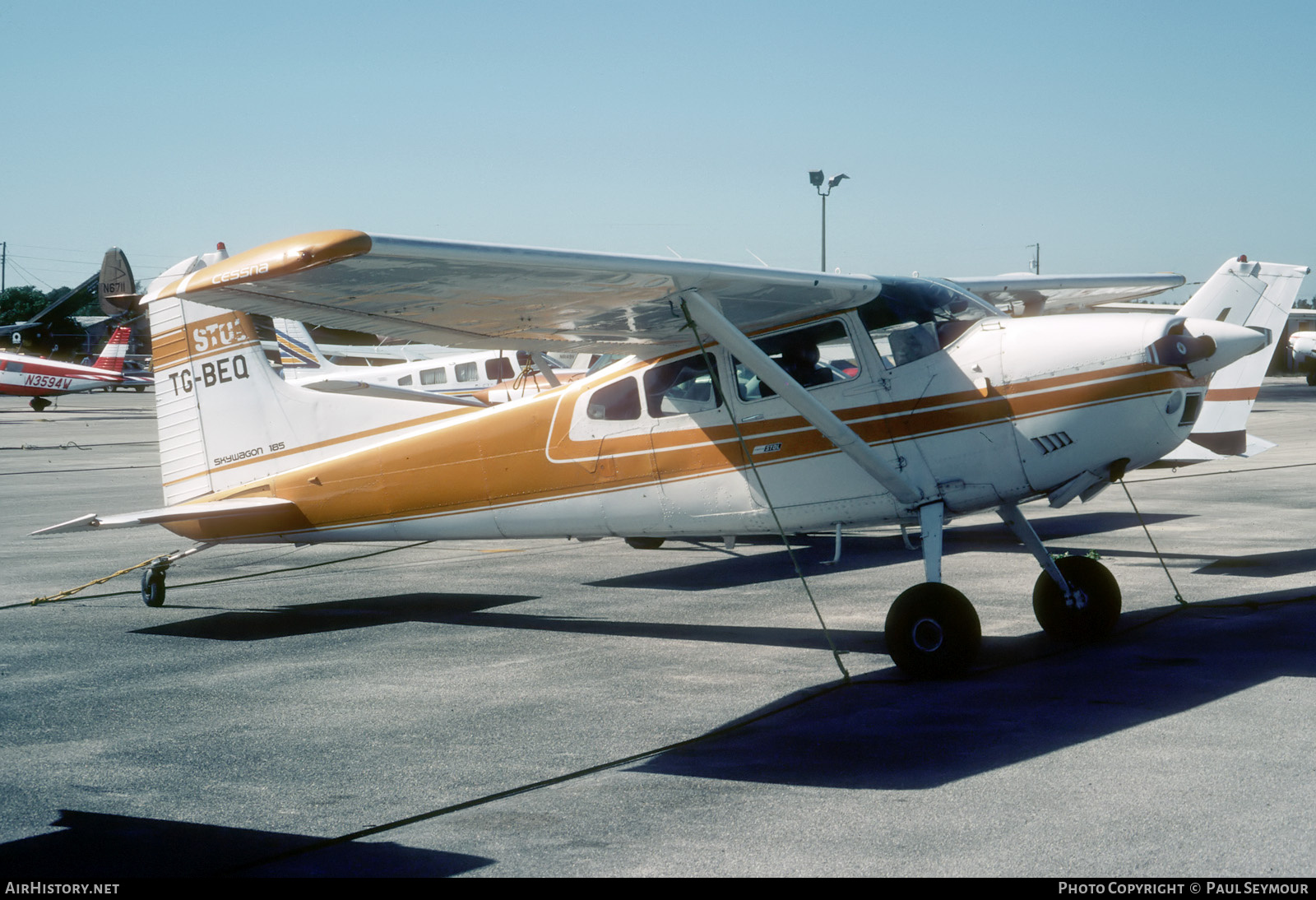 Aircraft Photo of TG-BEQ | Cessna A185F Skywagon STOL | AirHistory.net #692677