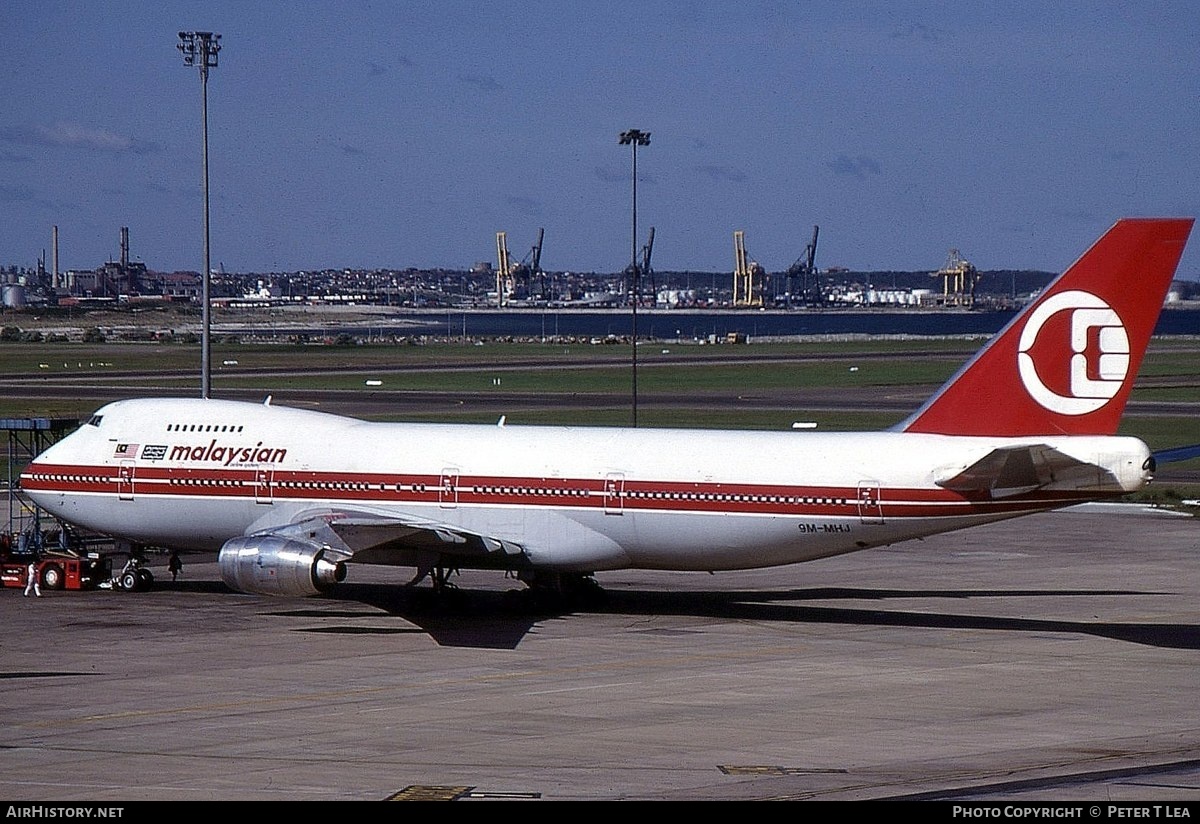 Aircraft Photo of 9M-MHJ | Boeing 747-236B | Malaysian Airline System - MAS | AirHistory.net #692706