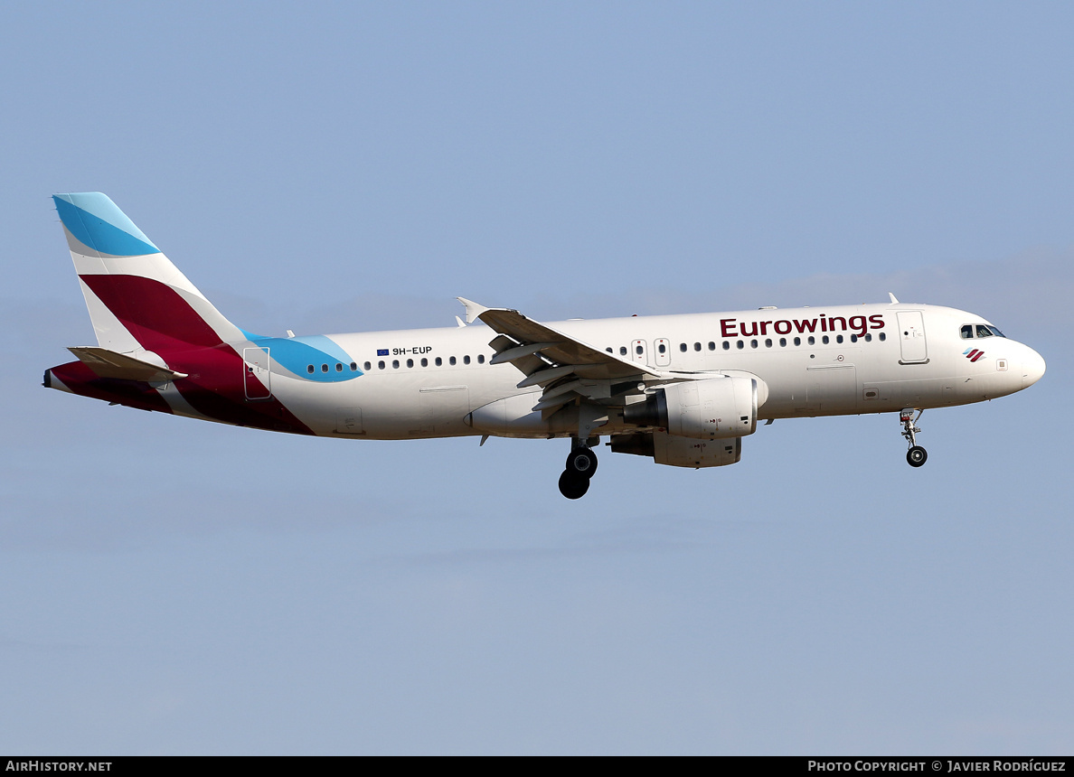 Aircraft Photo of 9H-EUP | Airbus A320-214 | Eurowings | AirHistory.net #692723