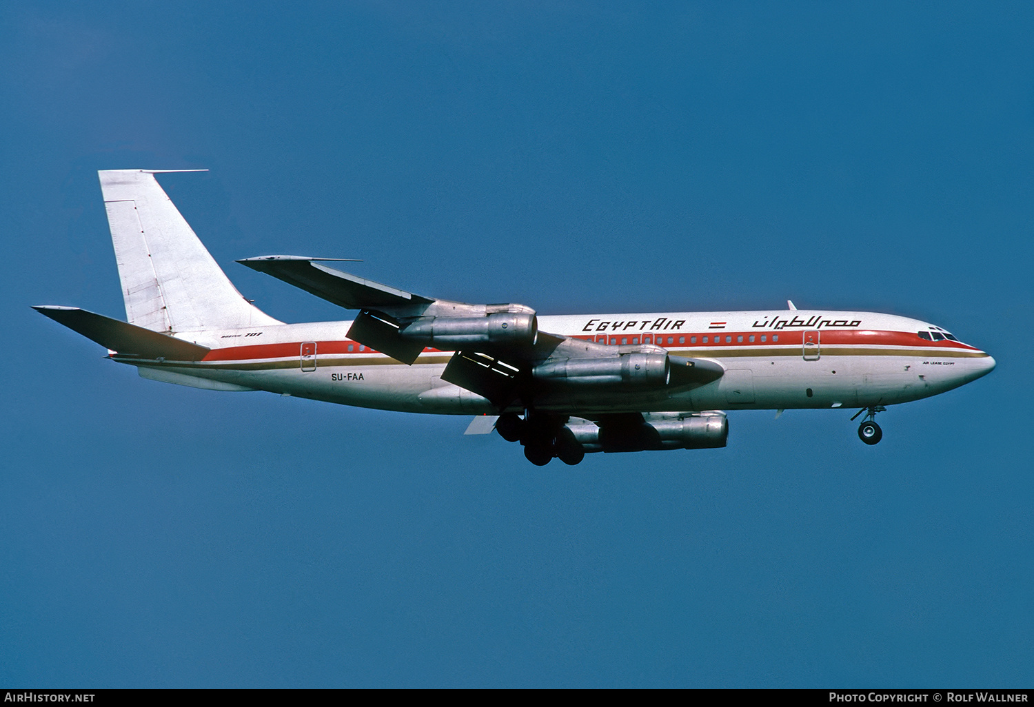 Aircraft Photo of SU-FAA | Boeing 707-138B | EgyptAir | AirHistory.net #692724