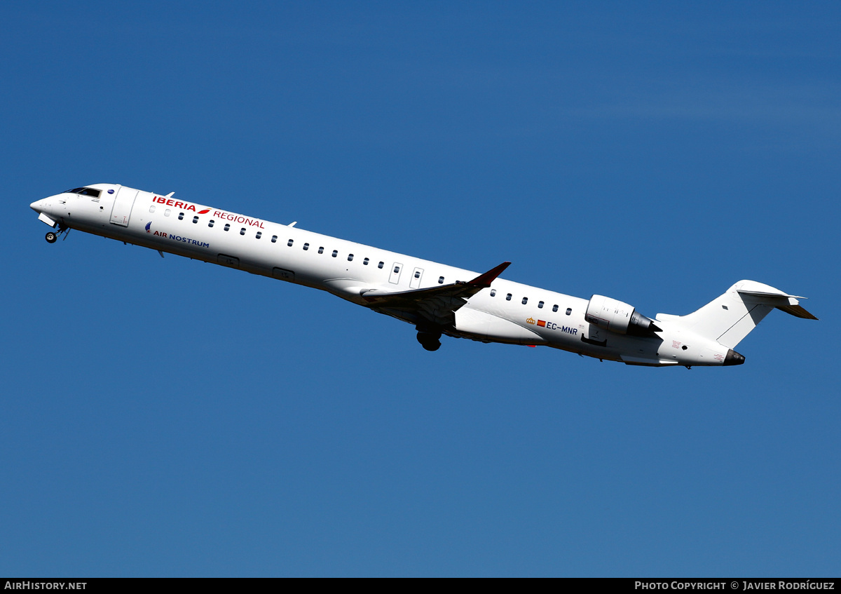 Aircraft Photo of EC-MNR | Bombardier CRJ-1000 (CL-600-2E25) | Iberia Regional | AirHistory.net #692742