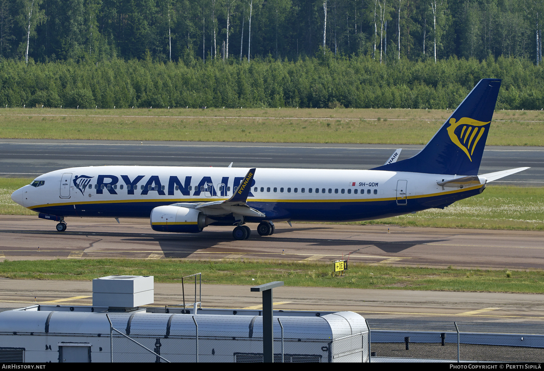Aircraft Photo of 9H-QDM | Boeing 737-8AS | Ryanair | AirHistory.net #692745