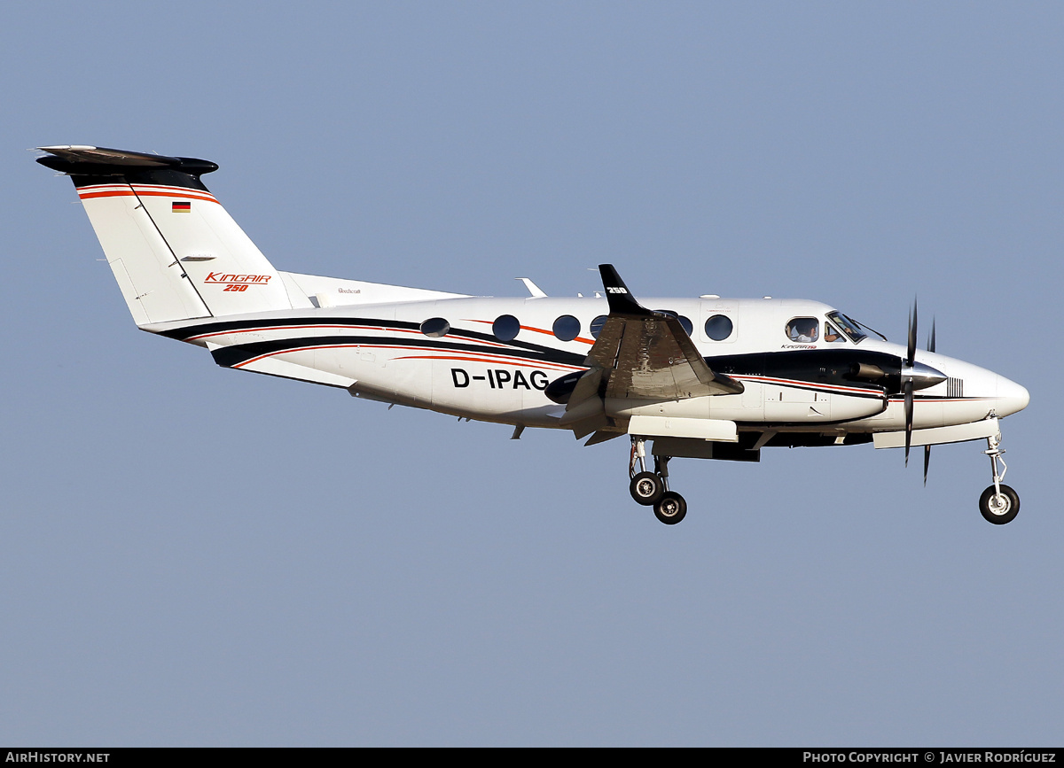 Aircraft Photo of D-IPAG | Hawker Beechcraft 250 King Air (200GT) | AirHistory.net #692746