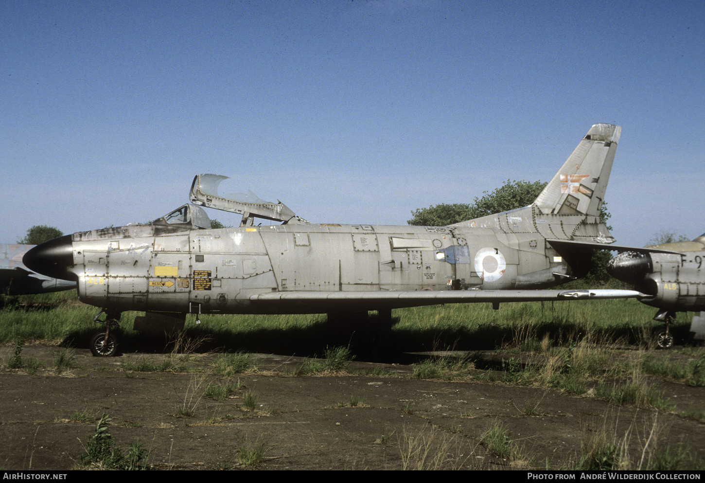 Aircraft Photo of F-427 | North American F-86D Sabre | Denmark - Air Force | AirHistory.net #692785