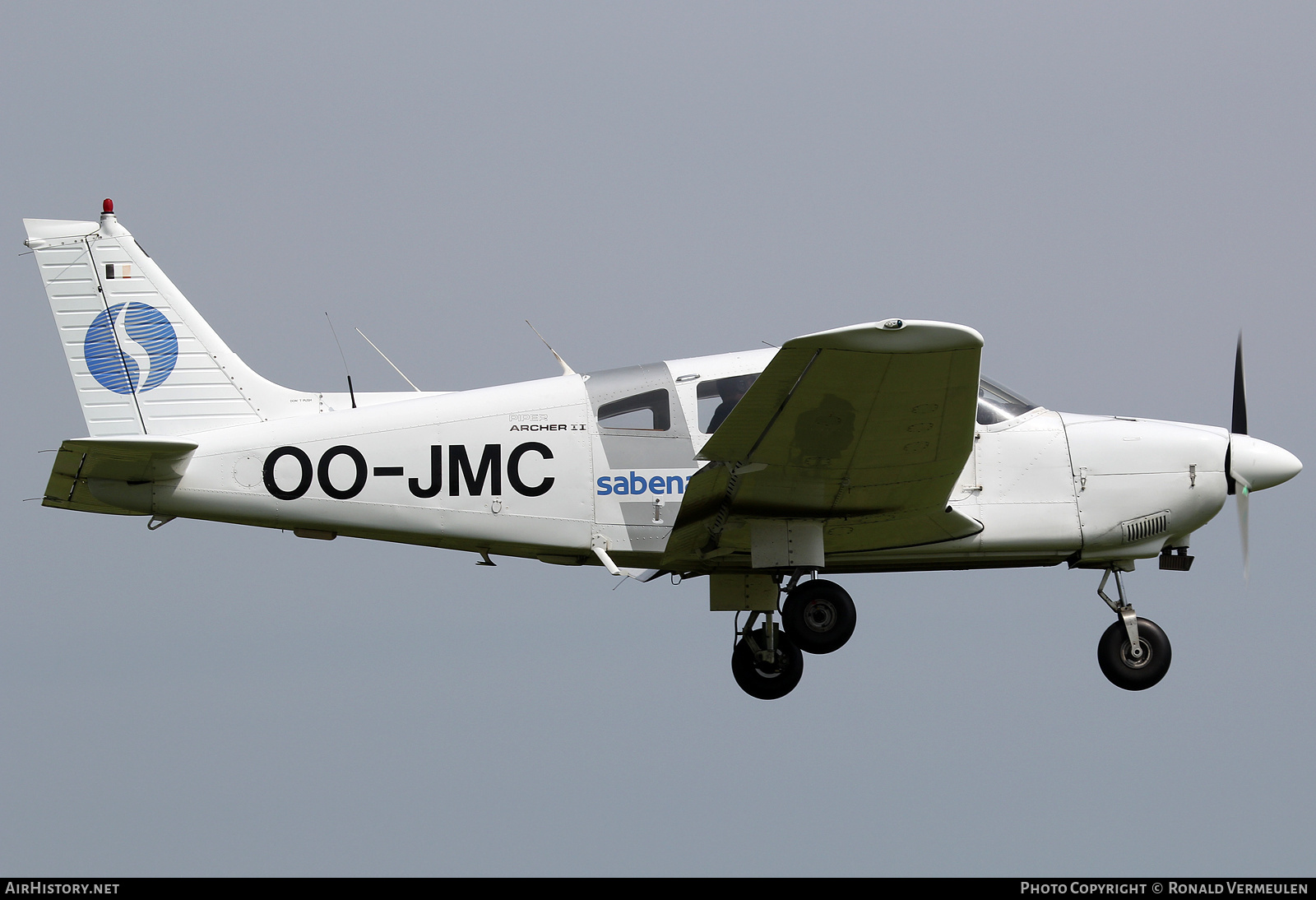 Aircraft Photo of OO-JMC | Piper PA-28-181 Archer II | Sabena Aeroclub | AirHistory.net #692787