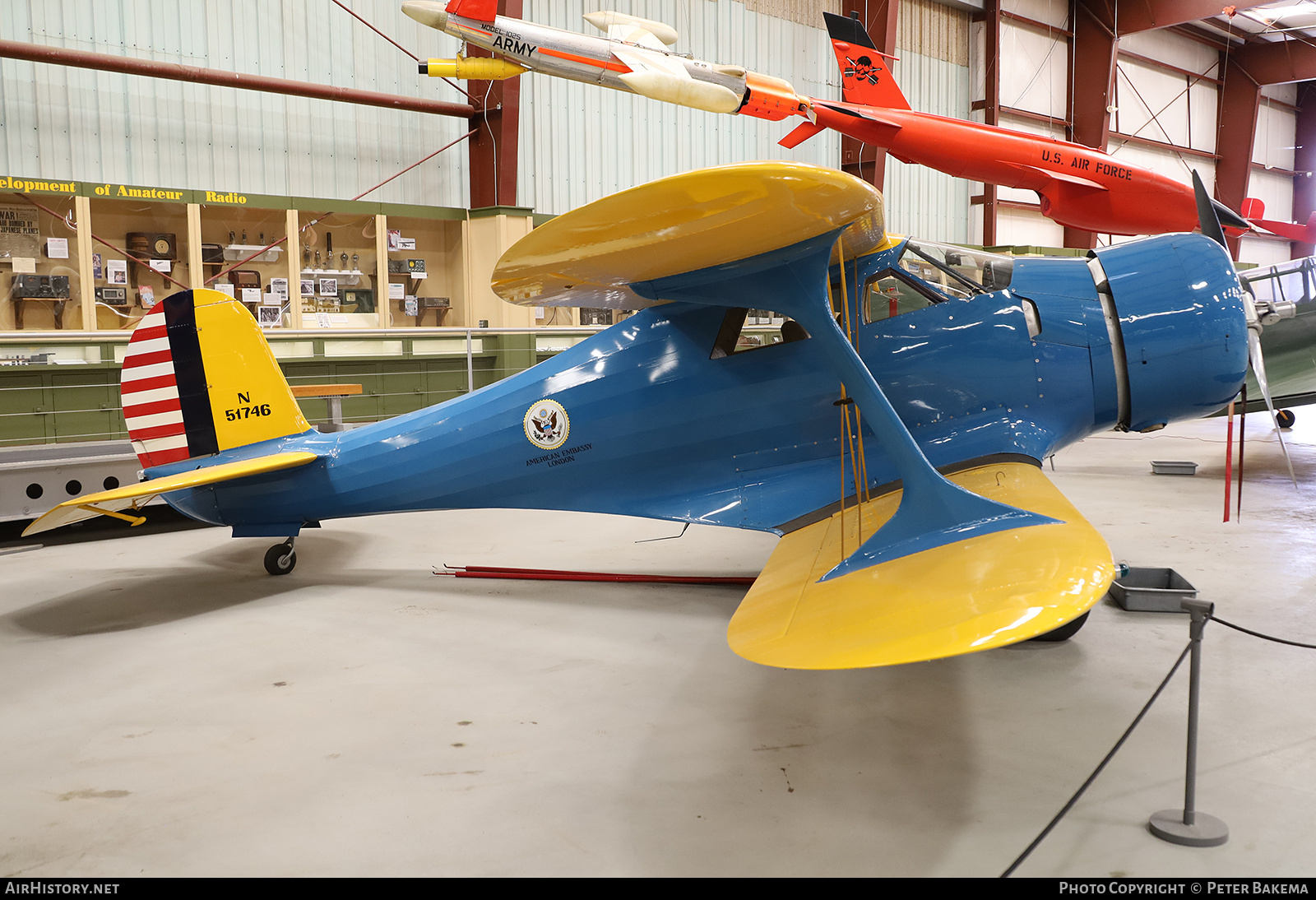 Aircraft Photo of N51746 | Beech UC-43 (D17S) | USA - Air Force | AirHistory.net #692805