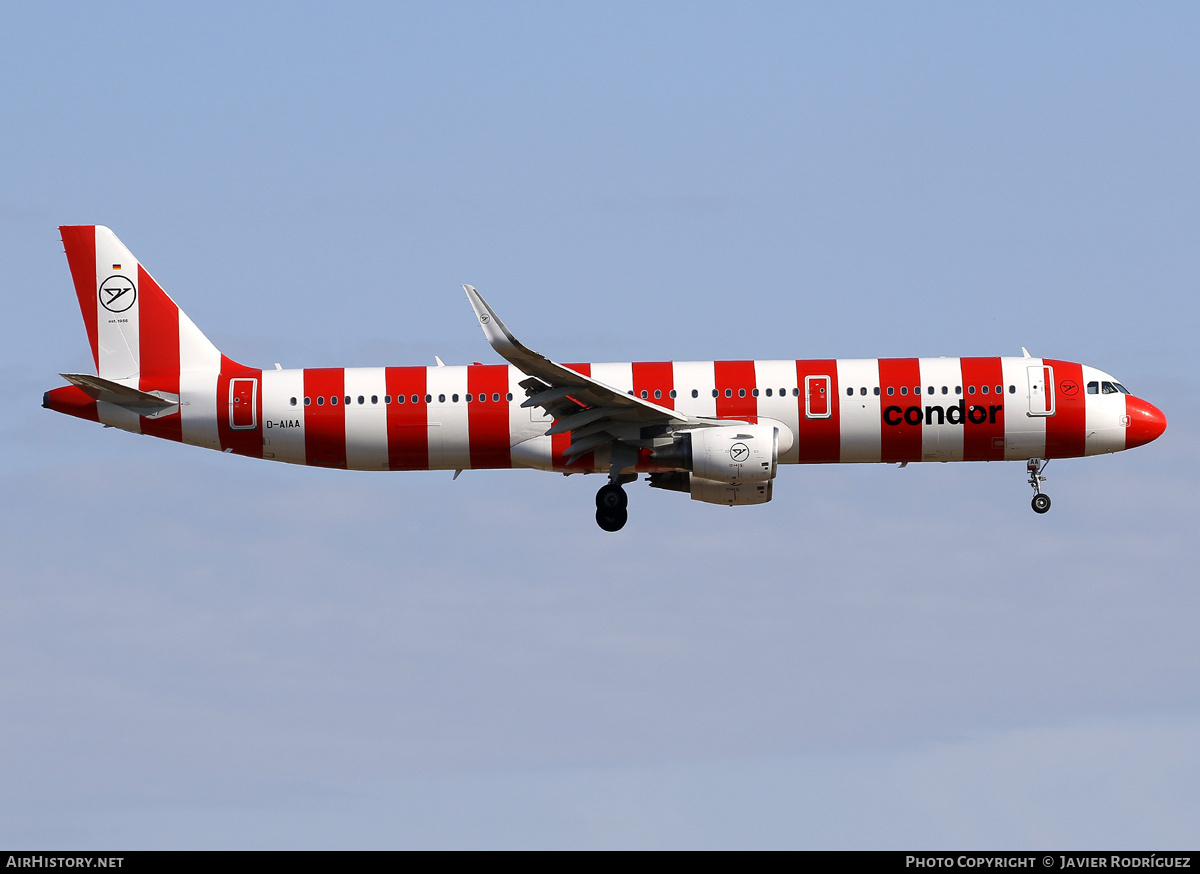 Aircraft Photo of D-AIAA | Airbus A321-211 | Condor Flugdienst | AirHistory.net #692809