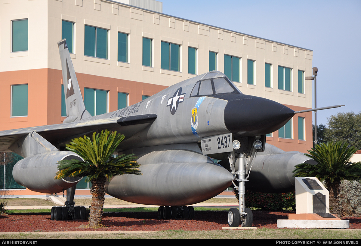 Aircraft Photo of 59-2437 / 92437 | Convair B-58A Hustler | USA - Air Force | AirHistory.net #692816