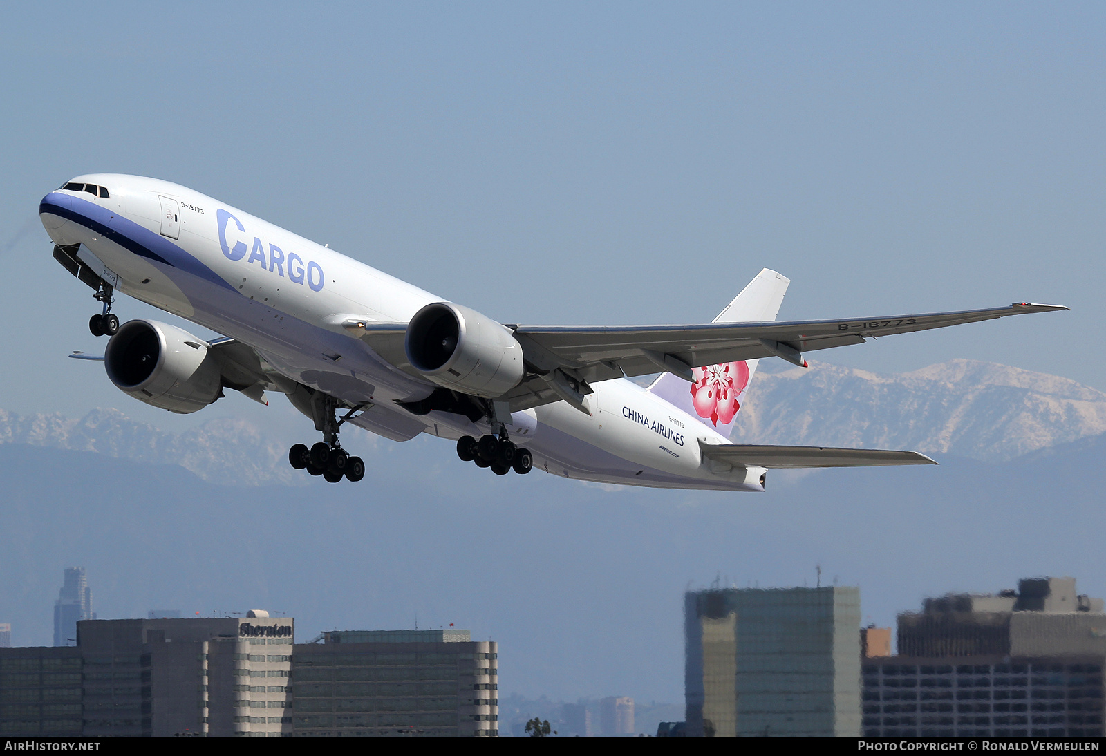 Aircraft Photo of B-18773 | Boeing 777-F | China Airlines Cargo | AirHistory.net #692842