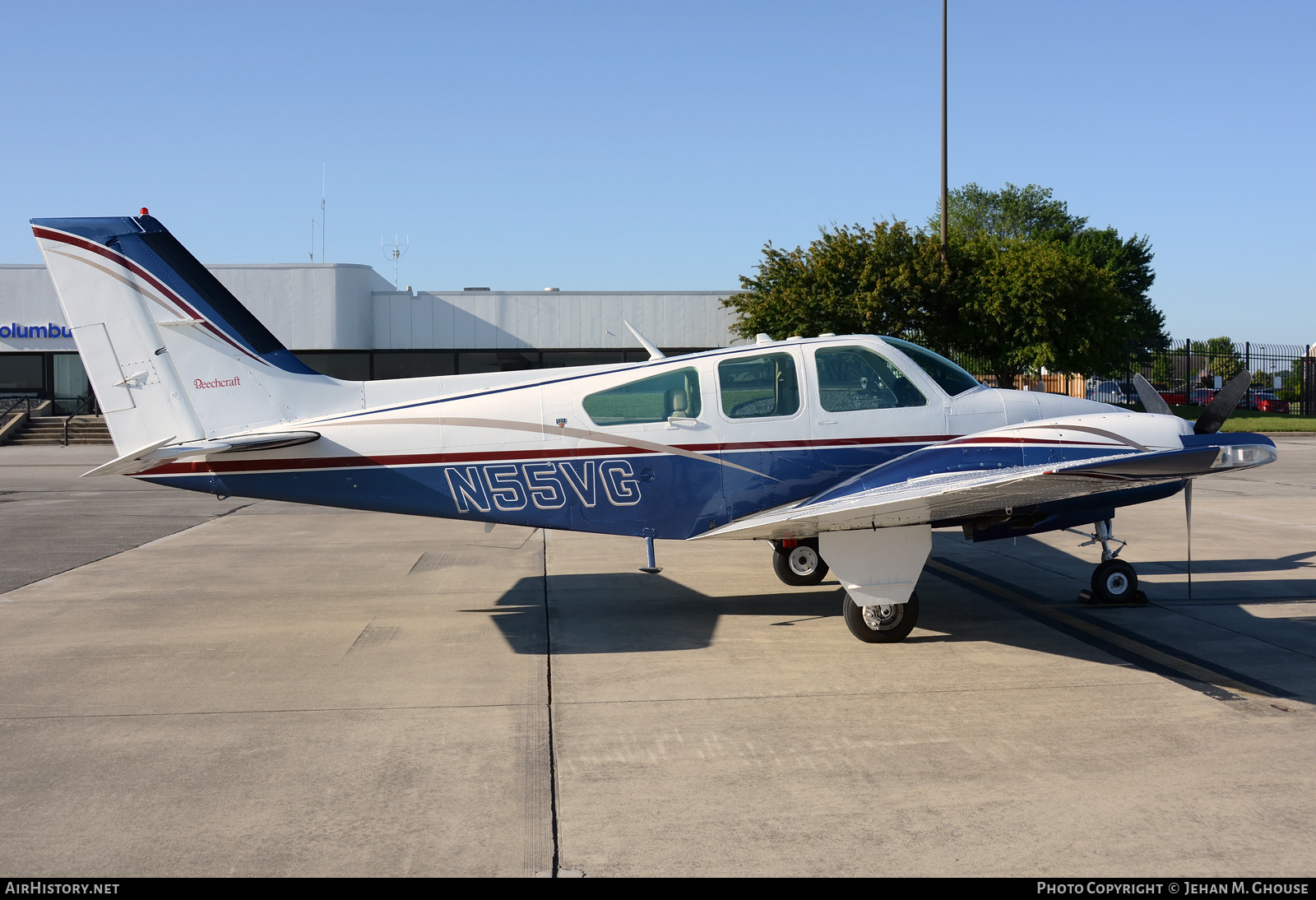 Aircraft Photo of N55VG | Beech 95-B55 Baron | AirHistory.net #692875