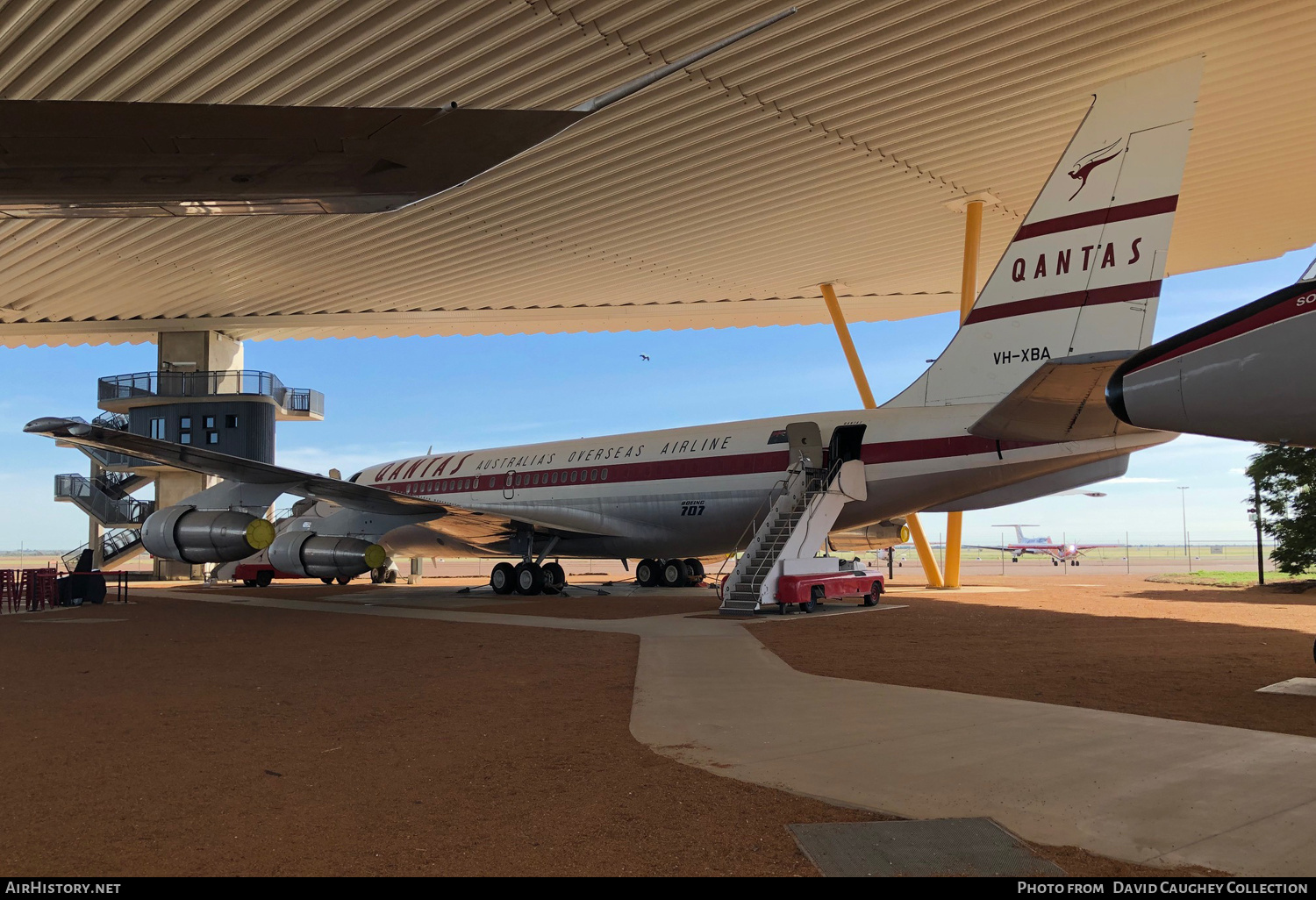 Aircraft Photo of VH-XBA | Boeing 707-138B | Qantas | AirHistory.net #692889