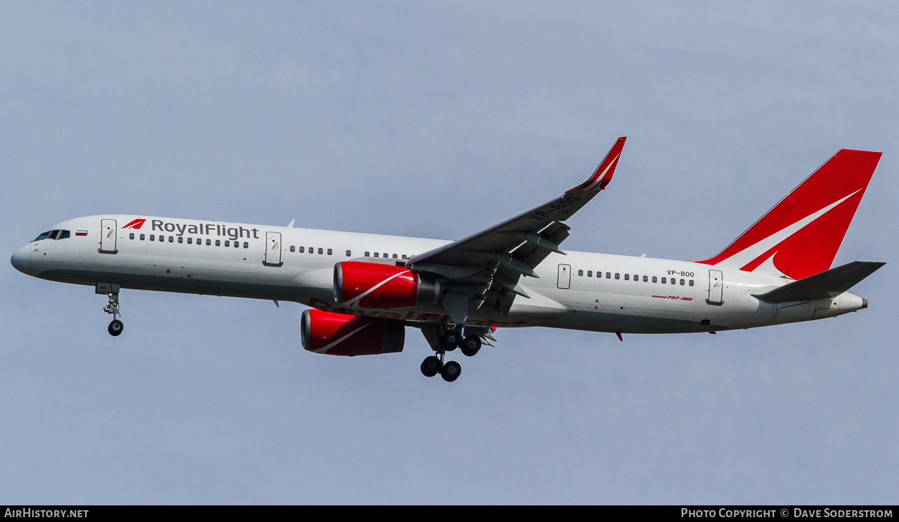 Aircraft Photo of VP-BOO | Boeing 757-204 | Royal Flight Airlines | AirHistory.net #692896