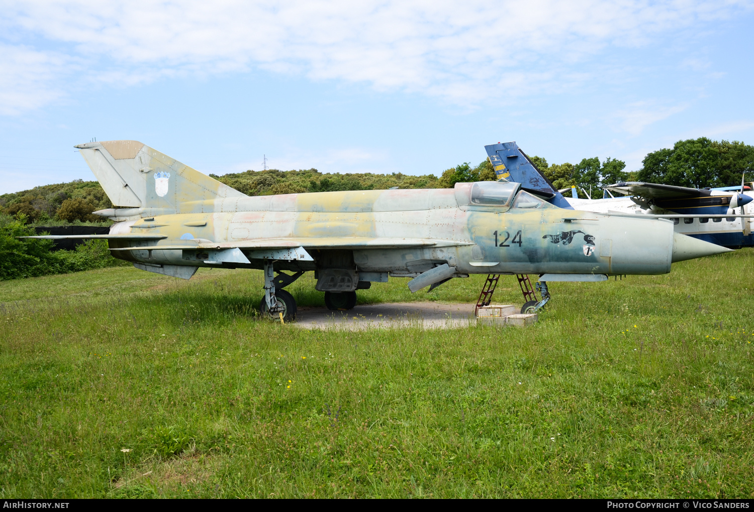 Aircraft Photo of 124 | Mikoyan-Gurevich MiG-21bis | Croatia - Air Force | AirHistory.net #692936