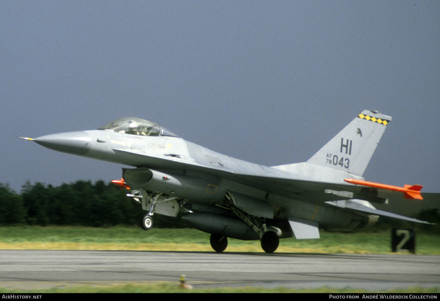 Aircraft Photo of 78-0043 / AF78-043 | General Dynamics F-16A Fighting Falcon | USA - Air Force | AirHistory.net #692956