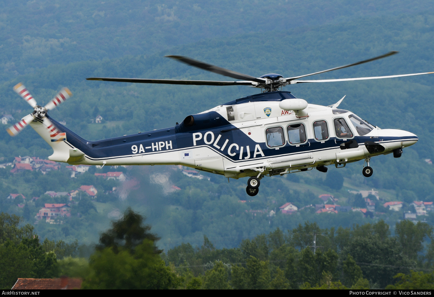 Aircraft Photo of 9A-HPH | AgustaWestland AW-139 | Croatia - Police | AirHistory.net #692969