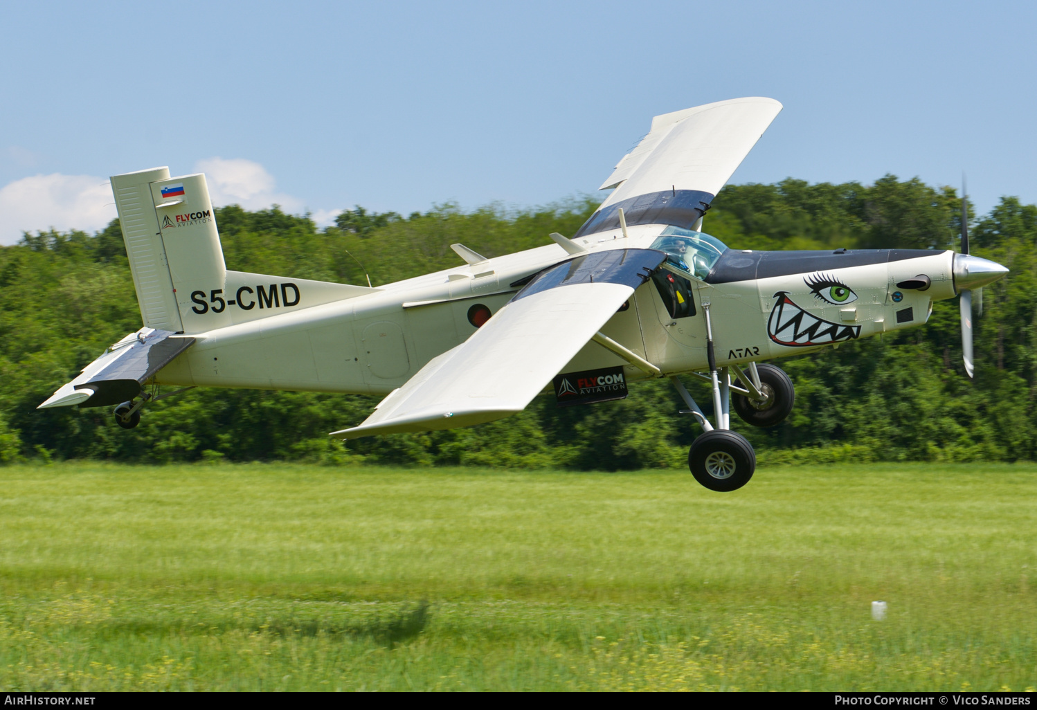 Aircraft Photo of S5-CMD | Pilatus PC-6/B2-H4 Turbo Porter | FlyCom Aviation | AirHistory.net #692972