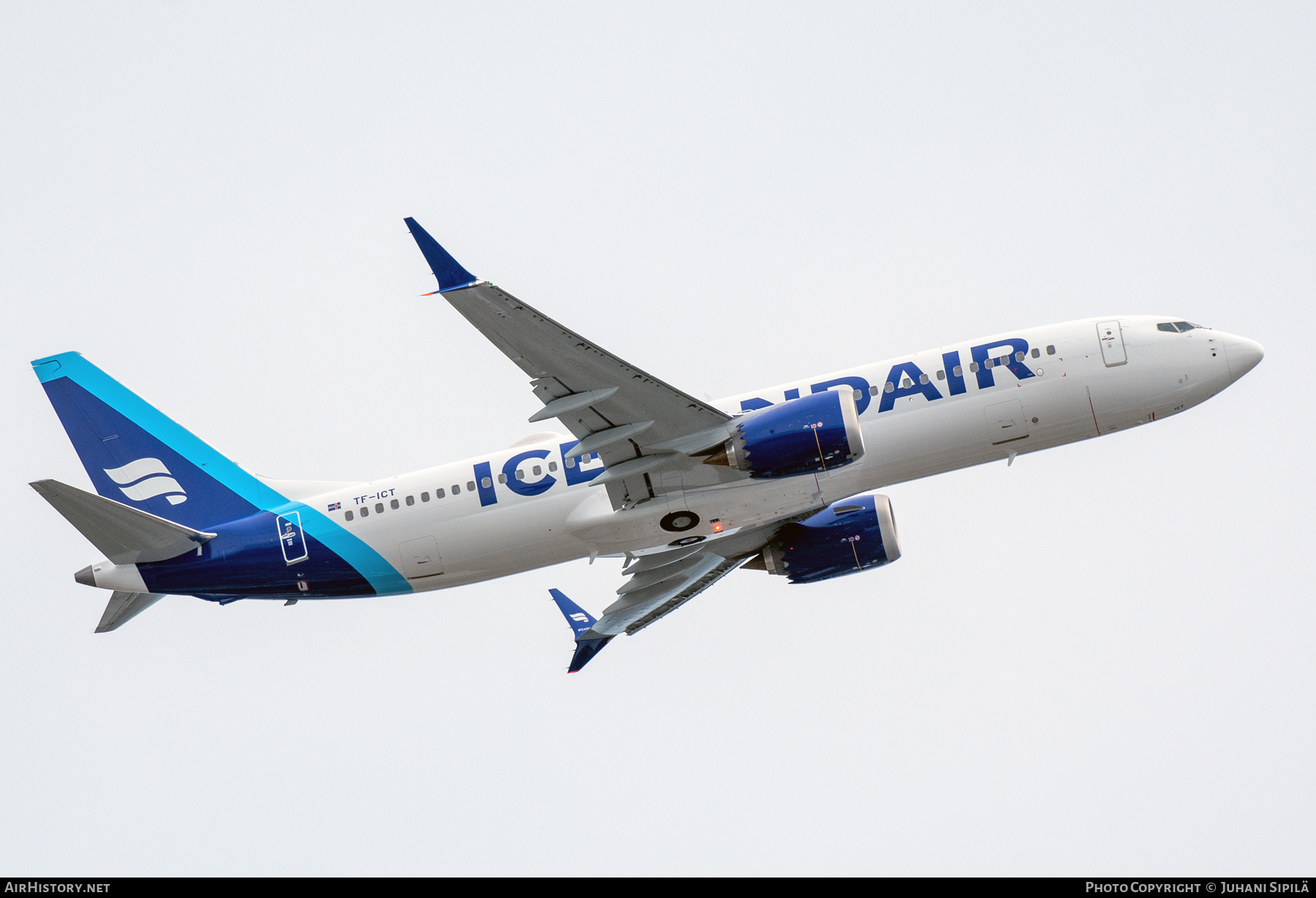 Aircraft Photo of TF-ICT | Boeing 737-8 Max 8 | Icelandair | AirHistory.net #692976